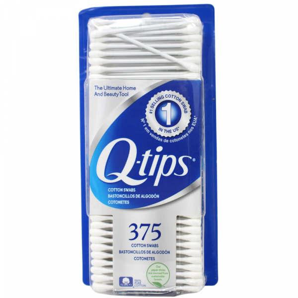 Q-tips Cotton Swabs (375 ct) - Quecan