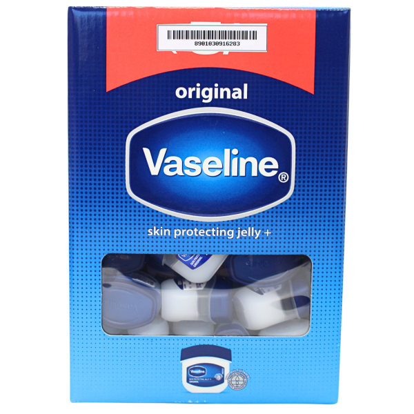 Vaseline Original Skin Petroleum Jelly-(5.5g) (Pack of 48 ) - Quecan