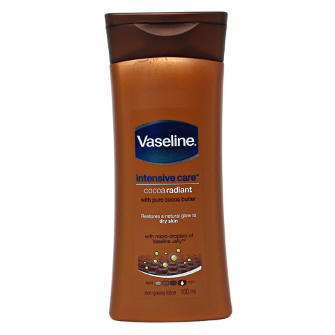 Vaseline Intensive Care Cocoa Radiant Lotion 100ml - Quecan