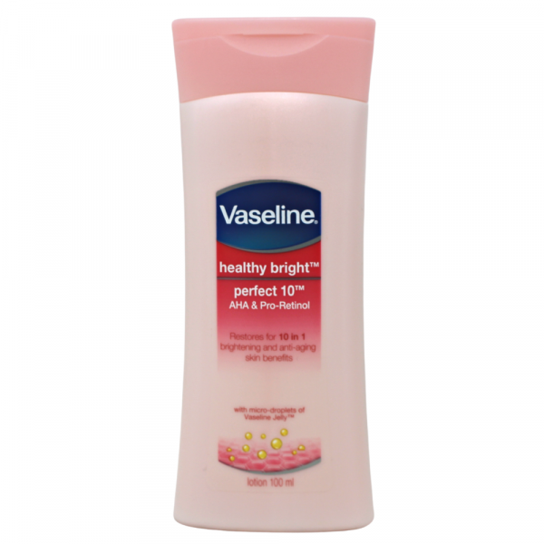Vaseline Healthy Bright Perfect 10 Lotion 100ml - Quecan