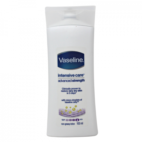 Vaseline Intensive Care Advanced Strength Lotion 100ml - Quecan