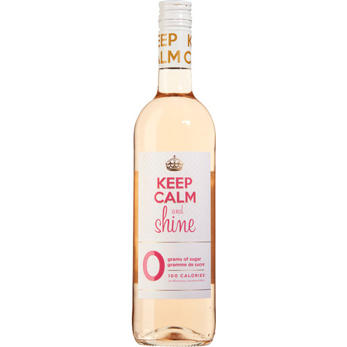 Wine Keep Calm & Shine Rose (750ml)