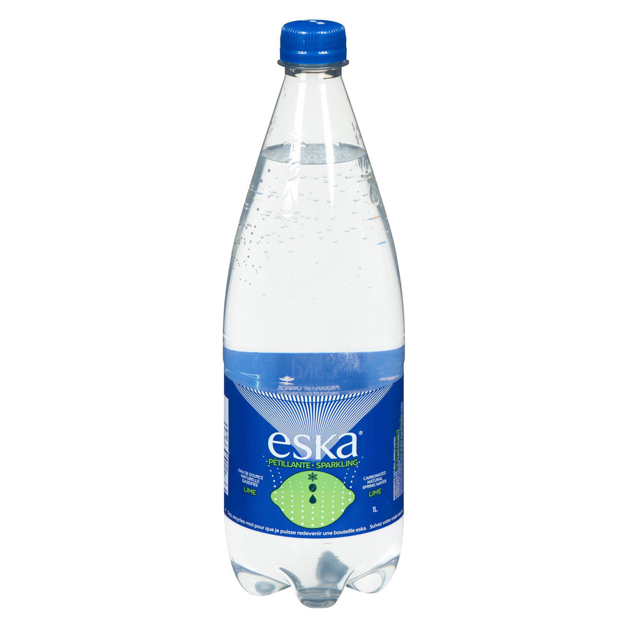 Eska - Carbonated Water Lime (12 x 1L) - Quecan