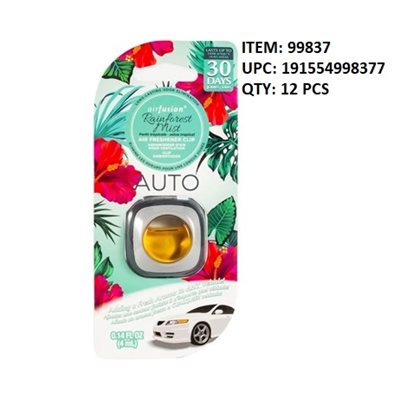 Air Freshener Clip RAINFOREST MIST