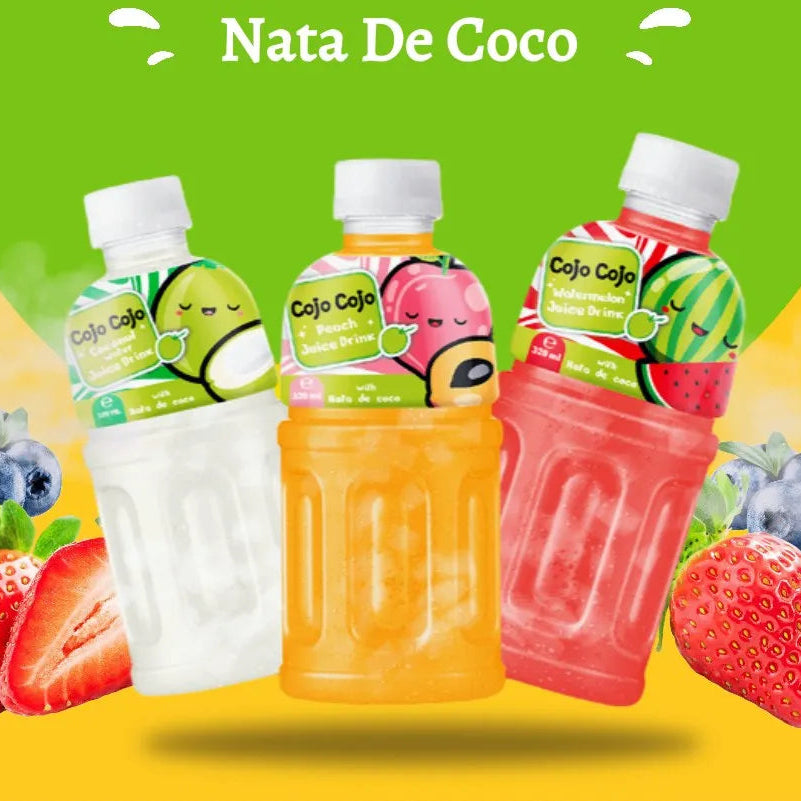 Cojo Cojo With Nata De Coco Juice Drink (6 x 320 mL) (Eco Fee.)