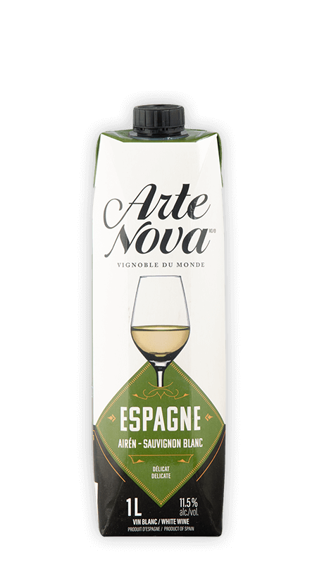 WINE ARTE NOVA ESPAGNE BLANC - (12x1LT) - Quecan