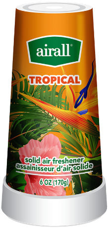 Airall Tropical Solid Air Freshener (170g)