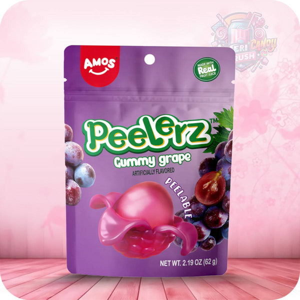 Amos Peelerz Gummy Candy - Grape (65g)