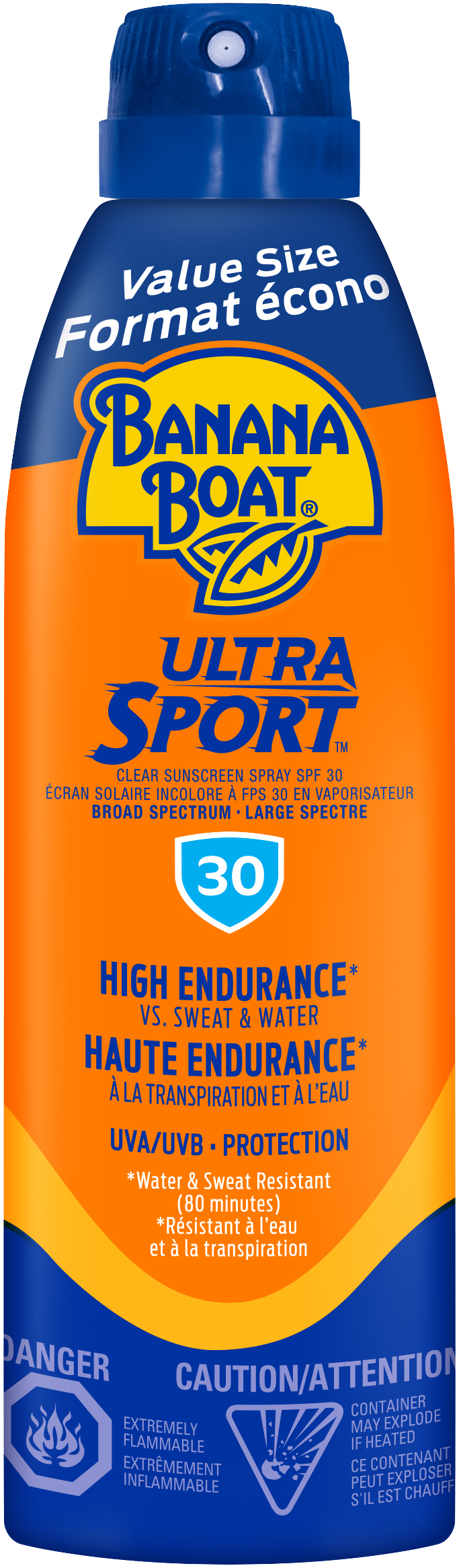 Banana Boat Ultra Sport Clear Sunscreen Spray SPF 30 226g - Quecan