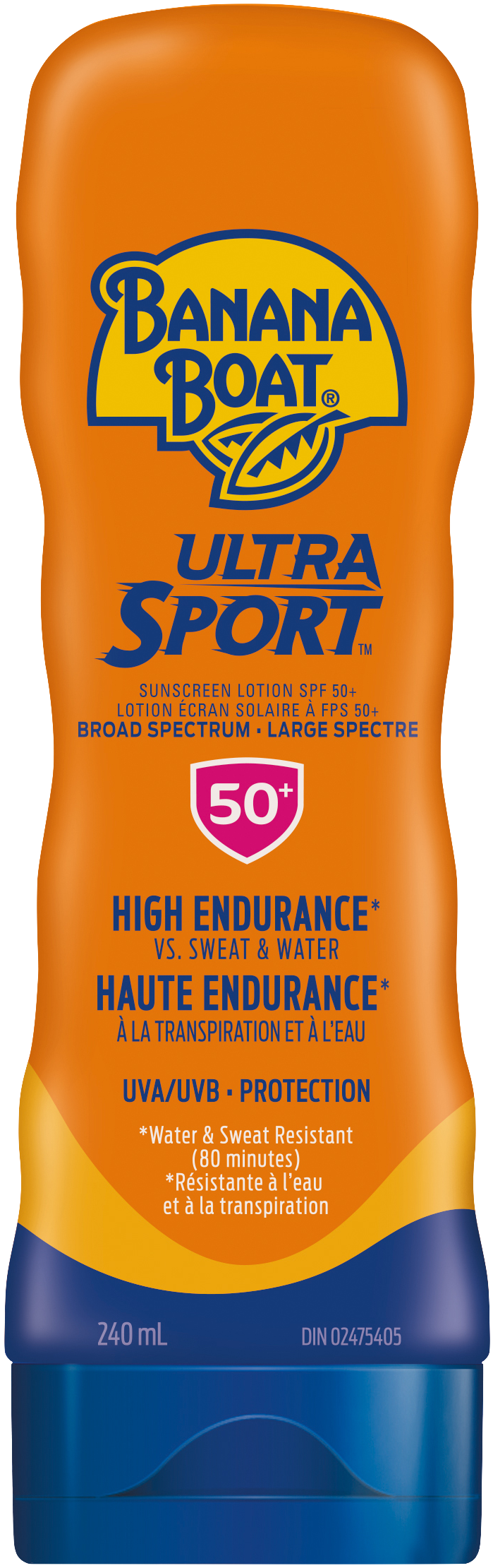 Banana Boat Ultra Sport Sunscreen Lotion SPF 50+ 240ml - Quecan