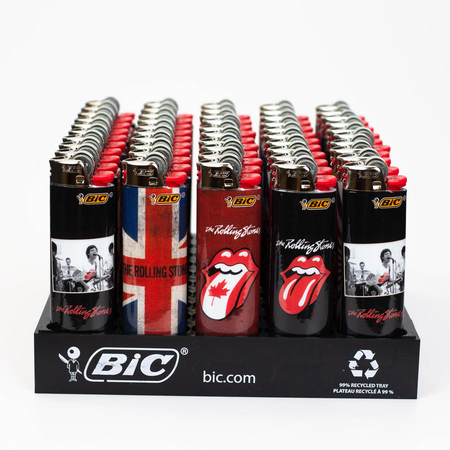 BiC Lighter - Rolling Stones (Pack of 50) - Quecan