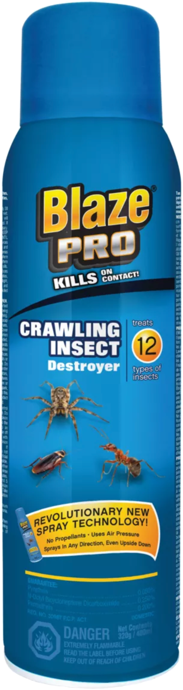 Blaze Pro Crawling Insect Destroyer 320g - Quecan