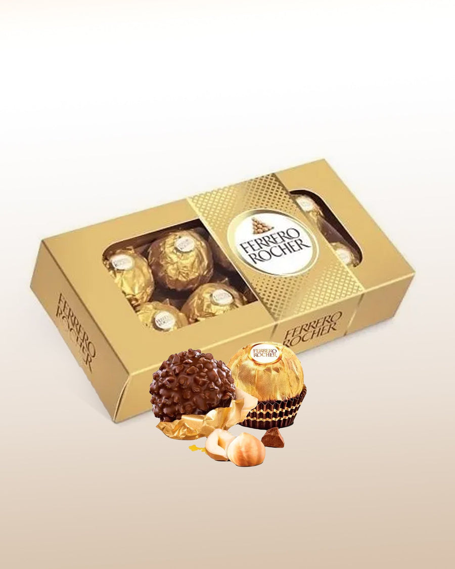 Ferrero Rocher Fine Hazelnut Chocolates (8 x 100g) - Quecan