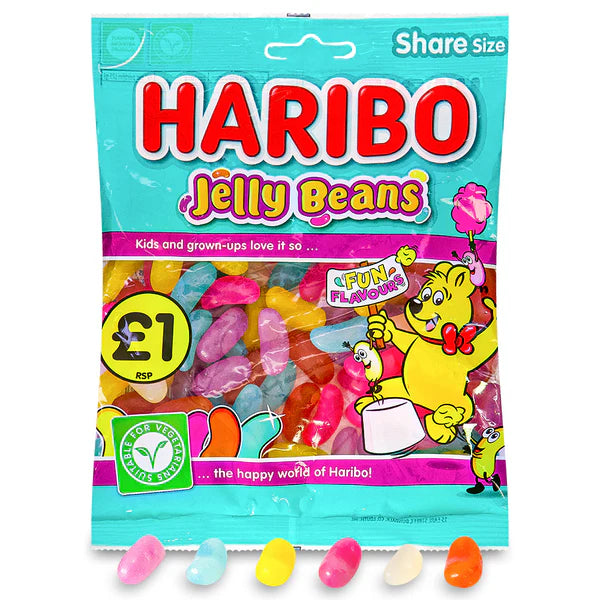 Haribo Jelly Bean (154g)(UK Exotic)