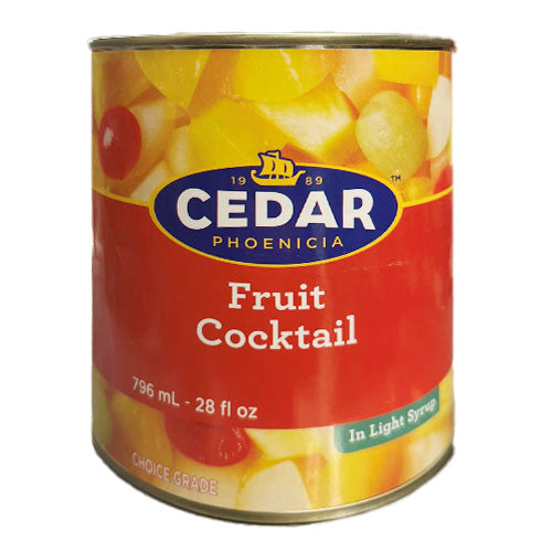 Cedar - Fruit Cocktail Syrup (796ML) - Quecan
