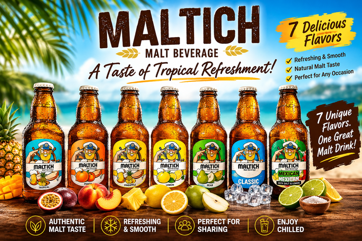 Maltich Malt Beverage (12 x 250 mL) - Quecan