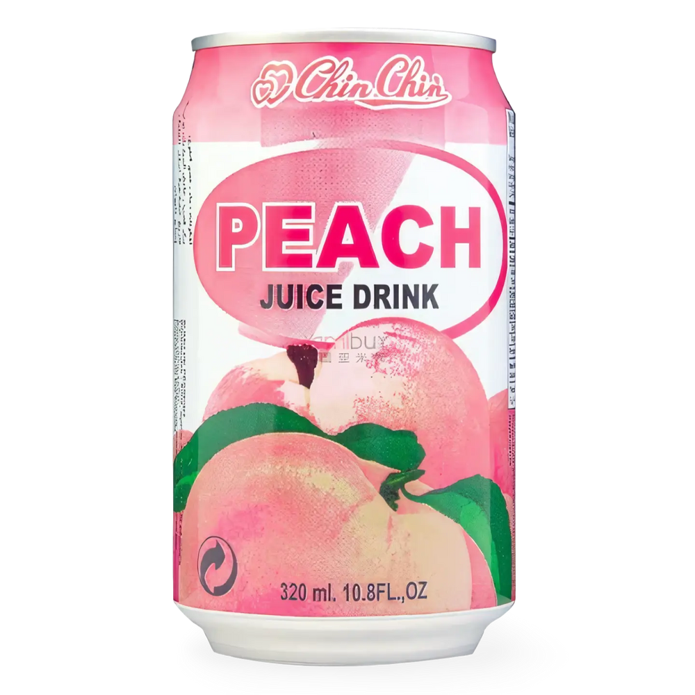 Chin Chin Peach Juice (24 x 320mL) (Can Dep.)