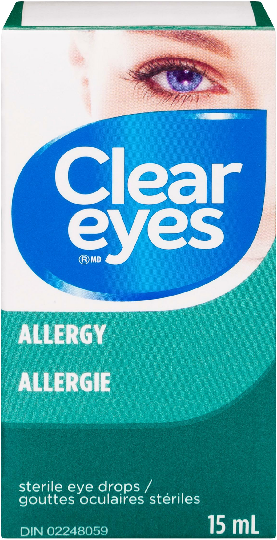 Clear Eyes Allergy Sterile Eye Drops 15mL ( 6 Pack ) - Quecan