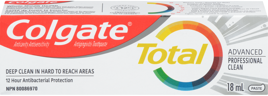 Colgate Advanced Clean Colgate Total Advanced Professional Clean Paste Anticavity Antisensiti ...