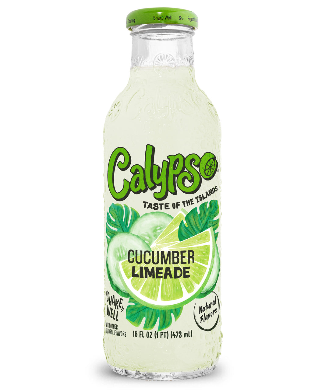 Calypso Lemonade -   Cucumber Lemonade (12 x 473ml) - Quecan