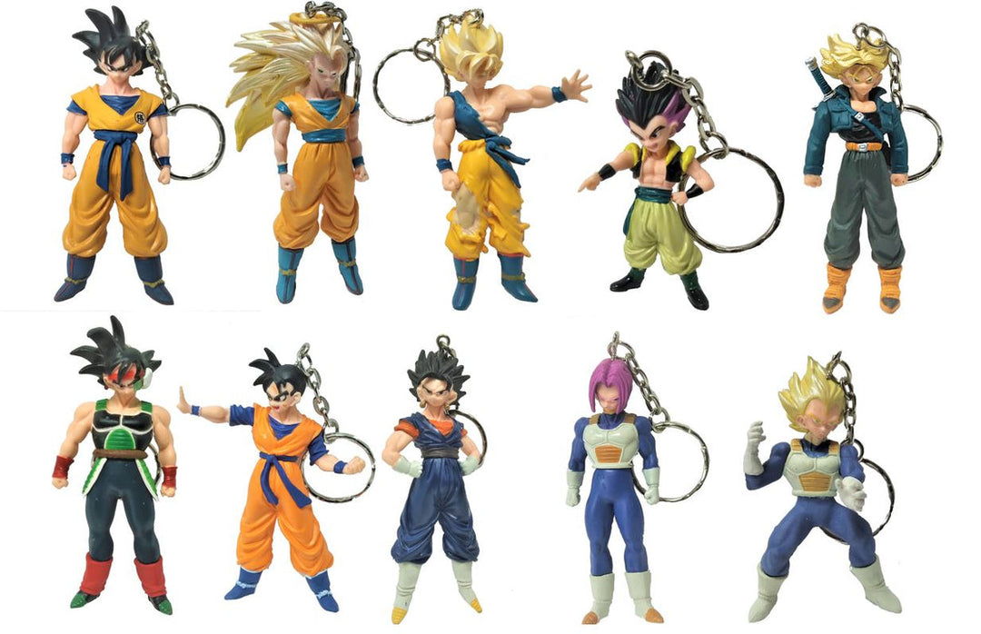 Dragon Ball Z Key Chain (Set of 10) - Quecan