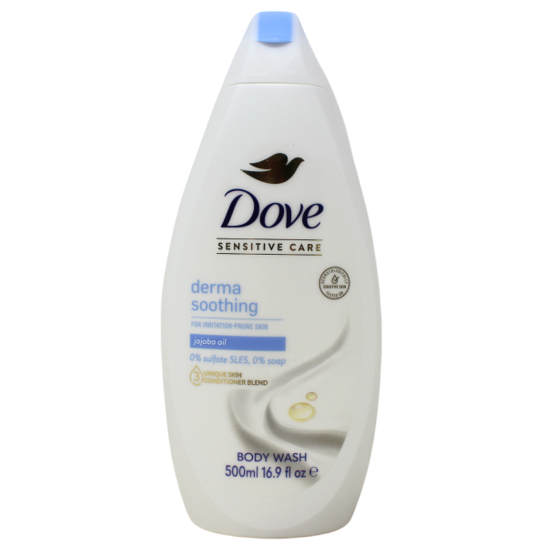 Dove Body Wash - Derma Soothing (500mL) - Quecan