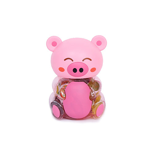 Larbee Jelly Cup Candy In a Jar - Pig (990g)