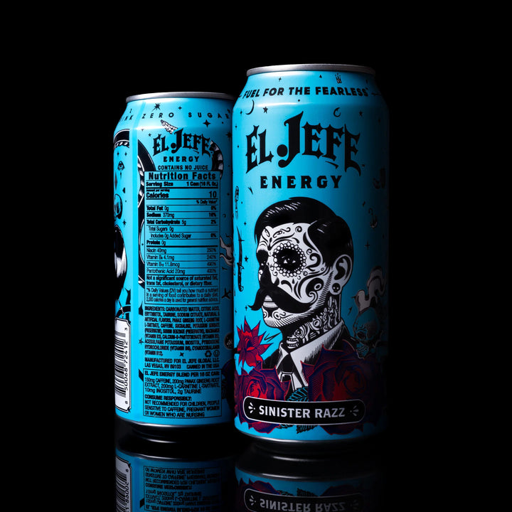 El Jefe Energy Drink (12 x 473 mL) (Can Dep.) - Quecan