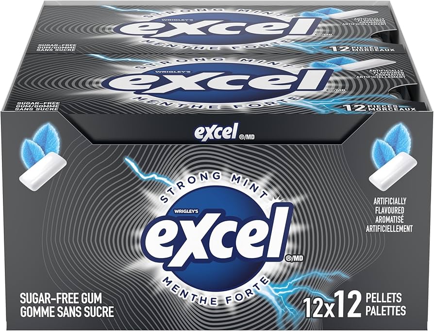 Excel Strong Mint Gum (12)
