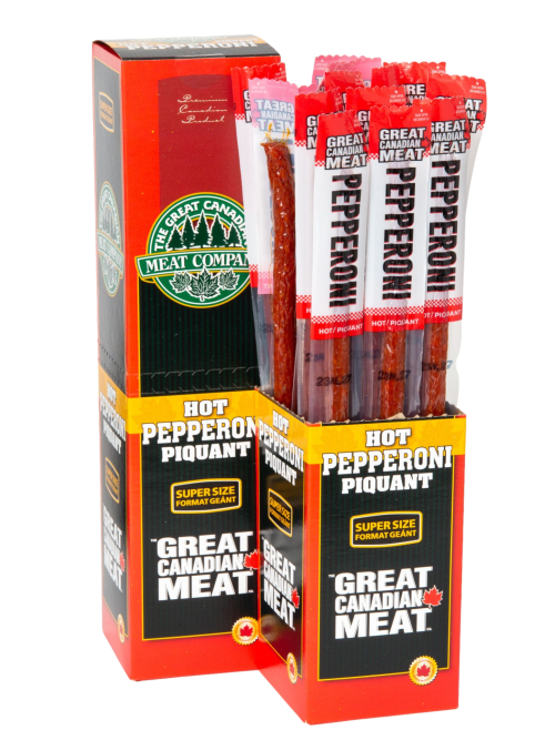 Great Canadian Meat - Pepperoni Hot (20 x 45g) - Quecan
