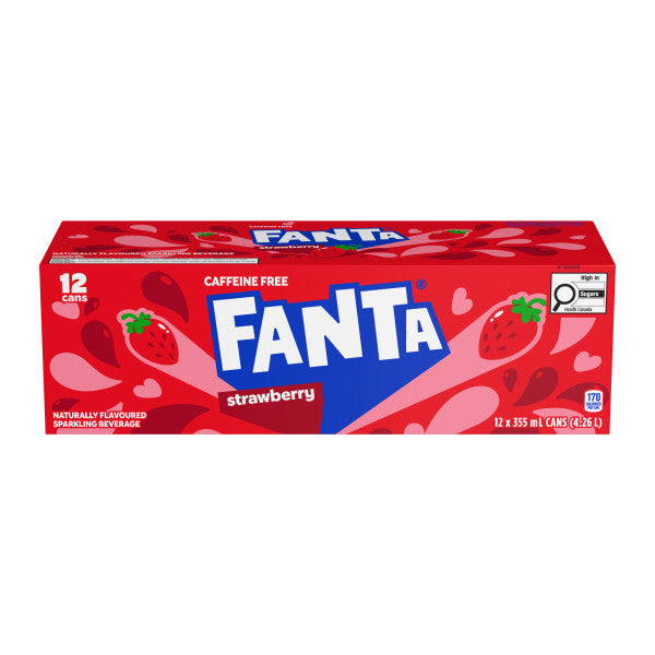 Fanta Soft Drink Cans (12 x 355mL) (Can Dep) - Quecan