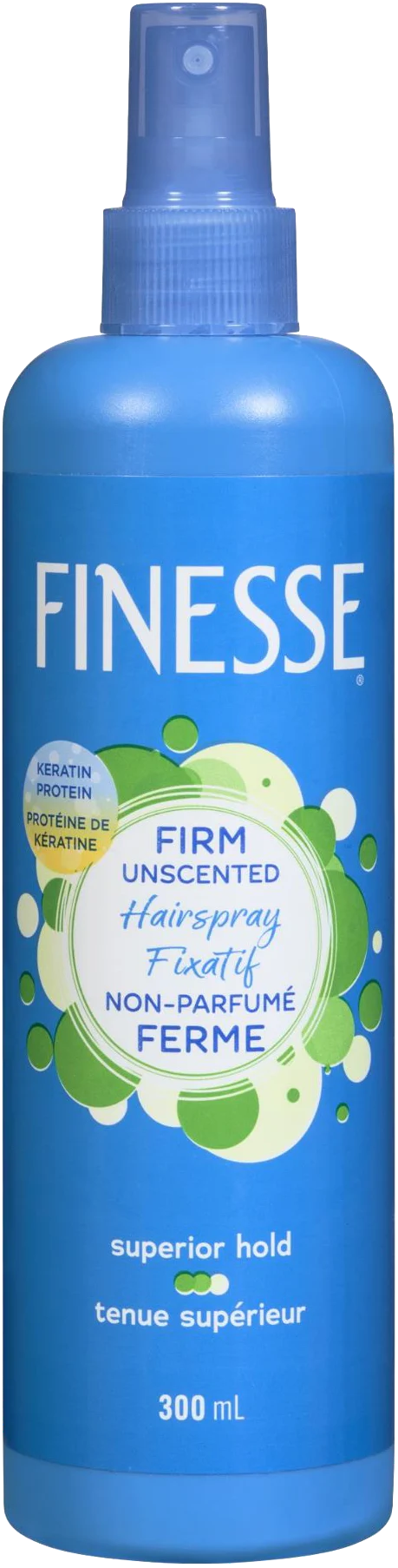 Finesse Firm Unscented Hairspray (300mL) - Quecan