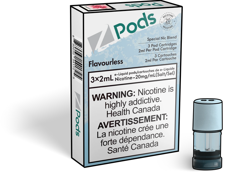 [QC] Z-Pods S-Compatible Special Nic Blend-(20mg/mL)(Box of 5)(STAMPED) - Quecan