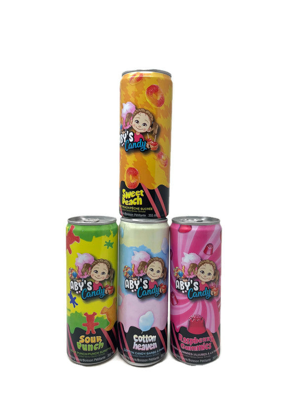 ABY'S Candy Drink - 24x355 ML - Quecan