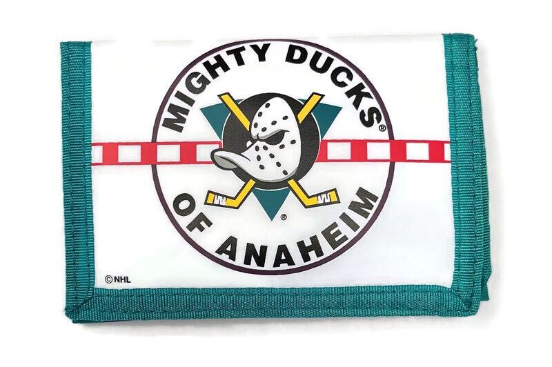 Mighty Ducks of Anaheim Tri-Fold Wallet & Coin Pocket - Quecan