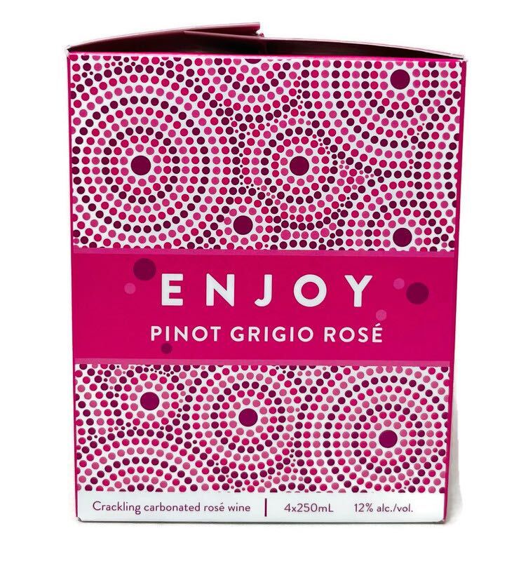 Enjoy Pinot Grigio Rose (24x250ml) - Quecan