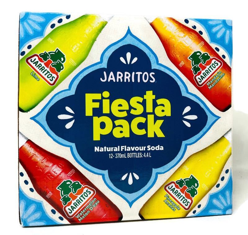 Jarritos Flavor Soda - Fiesta Pack (12 x 370ml) - Quecan
