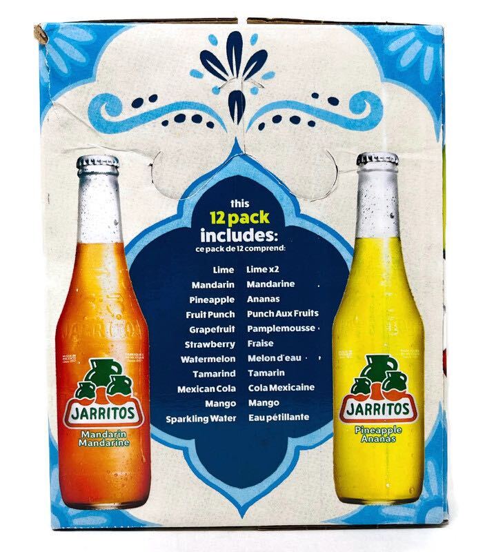 Jarritos Flavor Soda - Fiesta Pack (12 x 370ml) - Quecan