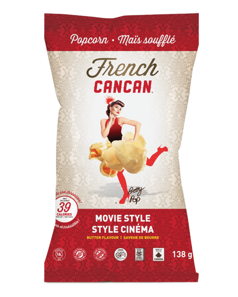French Cancan Popcorn Movie Style (138 g)