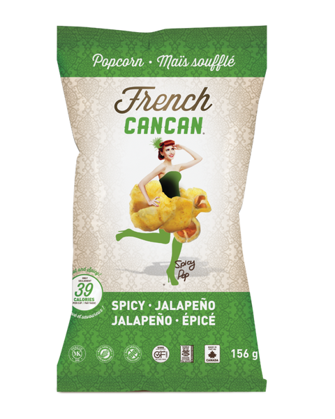 French Cancan Popcorn Spicy Jalapeno (156g)
