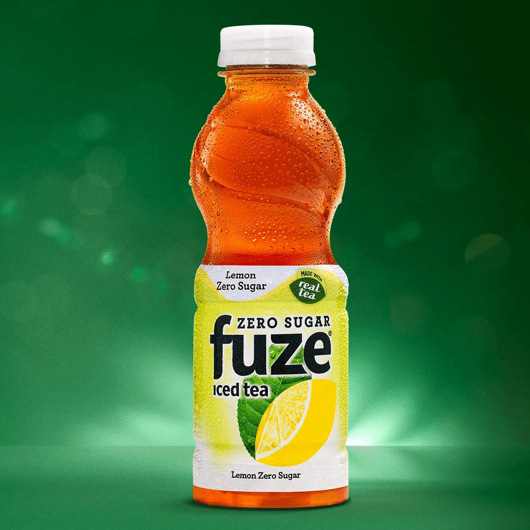 Fuze Iced Tea Zero Sugar Lemon (12 x 500mL) (Can Dep.) - Quecan
