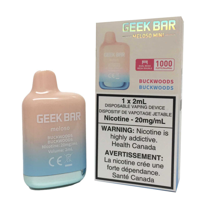 GEEKBAR Meloso Mini Disposable 1000 puffs-2mL-(Box of 6) (20mg/ml) - Quecan
