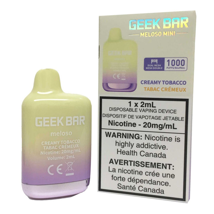 GEEKBAR Meloso Mini Disposable 1000 puffs-2mL-(Box of 6) (20mg/ml) - Quecan