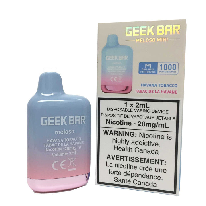 GEEKBAR Meloso Mini Disposable 1000 puffs-2mL-(Box of 6) (20mg/ml) - Quecan