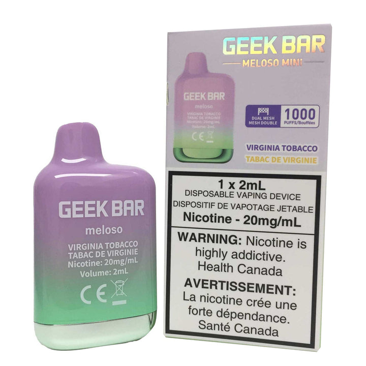 GEEKBAR Meloso Mini Disposable 1000 puffs-2mL-(Box of 6) (20mg/ml) - Quecan