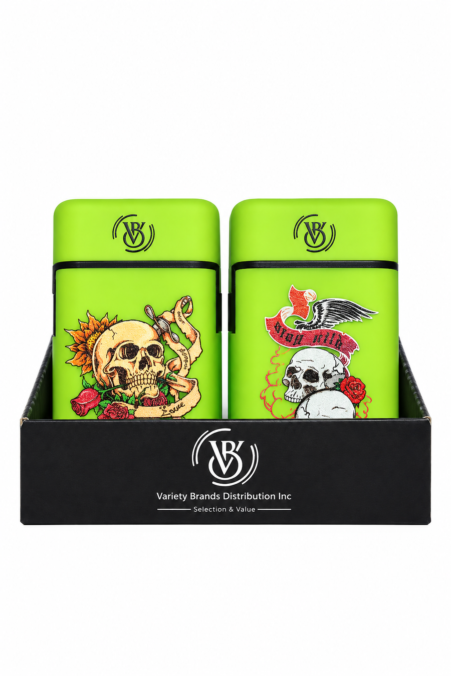 VB Reggae Music - Attitude - Electronic Torch Lighter (Box of 12) - Quecan