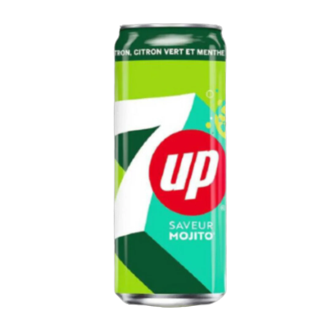 7UP (24x330ml) (Can Dep) Sugar Free Mojito