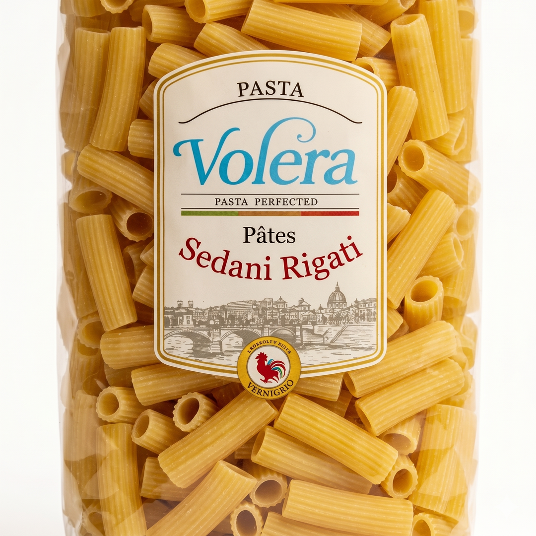 Pasta Volera - Sedani Rigati (20 x 500g) - Quecan