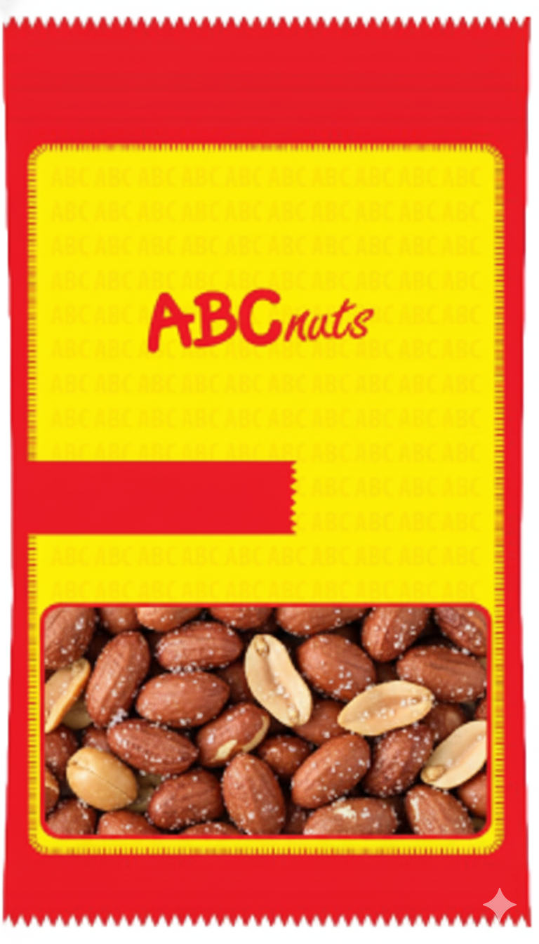 ABC Nuts (Pack of 6)