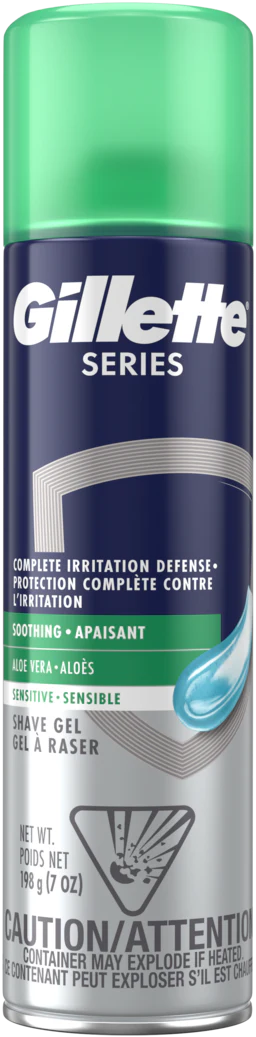 Gillette Series Soothing Shave Gel (198g)
